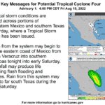 Cositas tropicales posible ciclon tropical cuatro en desarrollo en el