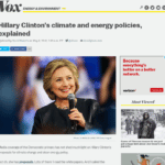 Las politicas climaticas y energeticas de Hillary Clinton explicadas