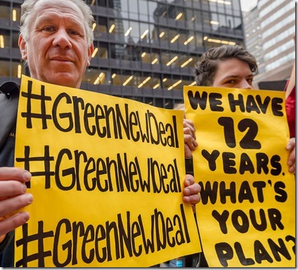 Green New Deal la tactica mas audaz hasta ahora para