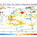 Mayo de 2013 Actualizacion sobre anomalias en la temperatura de